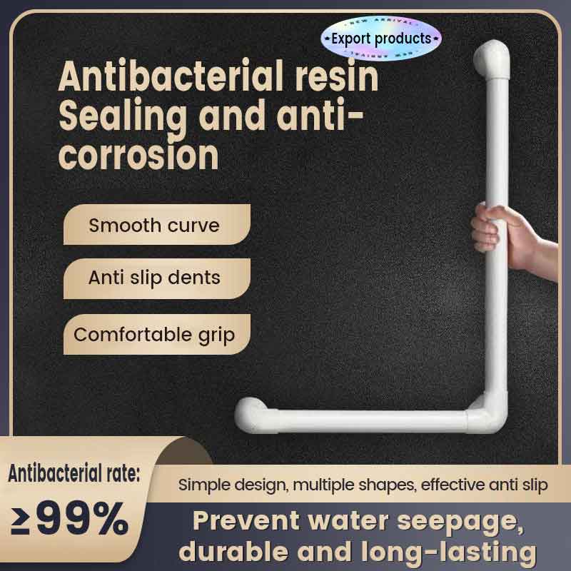 L-Shaped Antibacterial Grab Bar