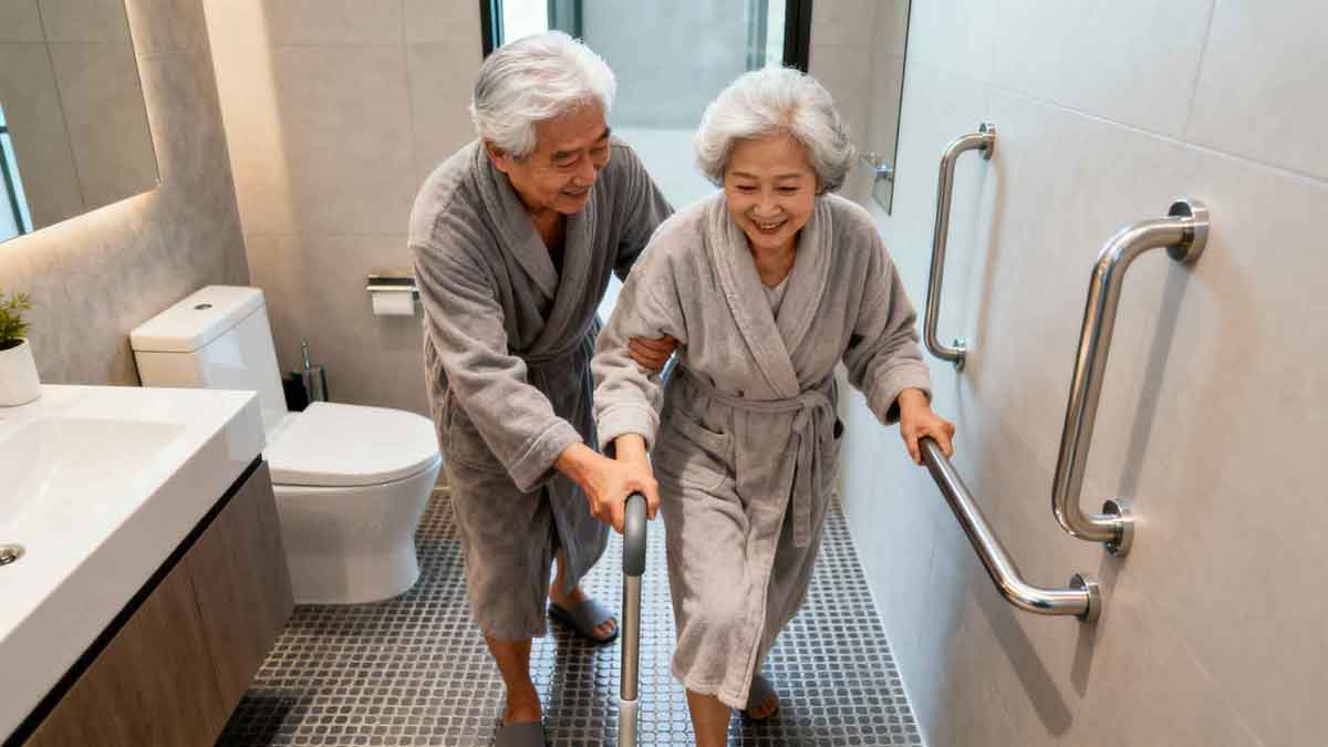 Why Grab Bars Are a Must-Have for Safe Bathrooms in Aging Homes