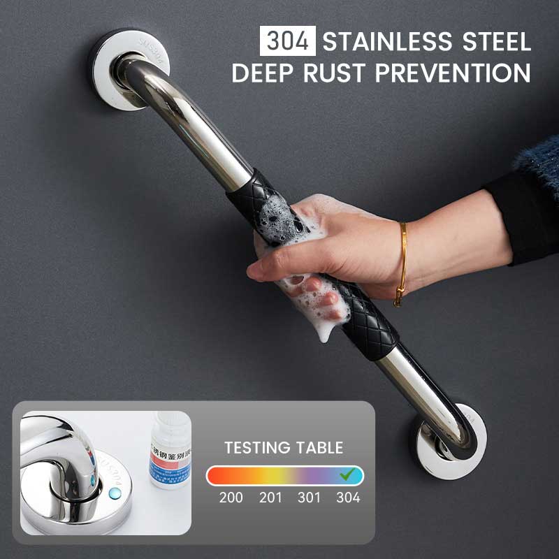 0331 Diamond-Pattern Straight Grab Bar