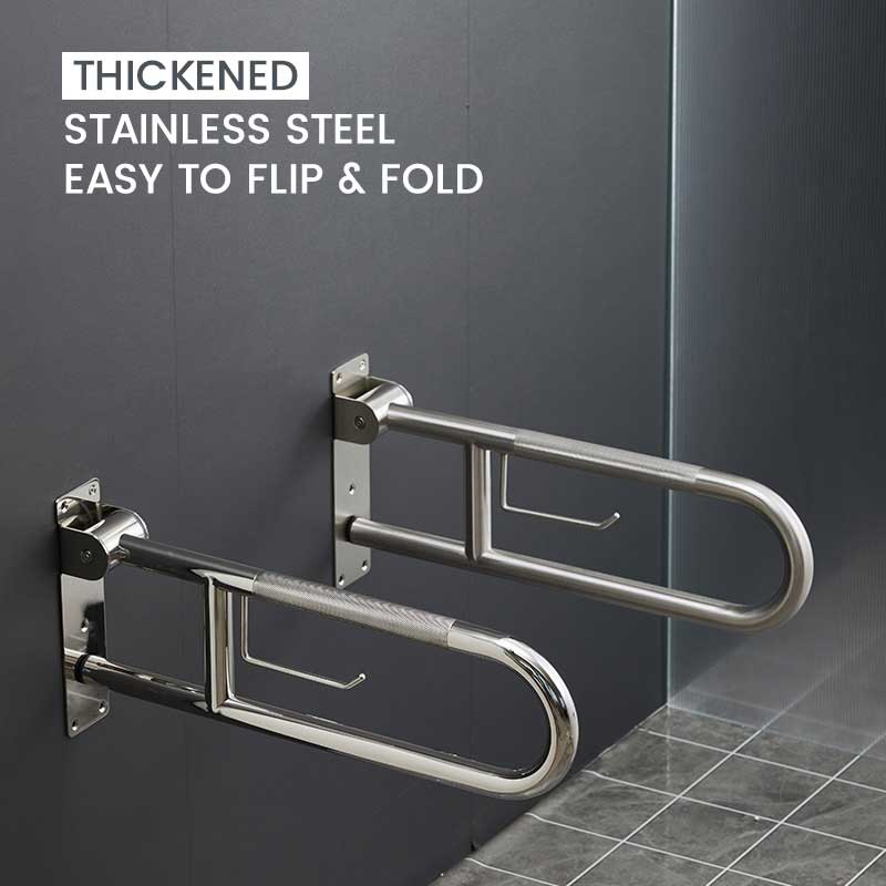 0618 All-Steel Folding Grab Bar 0618 All-Steel Folding Grab Bar