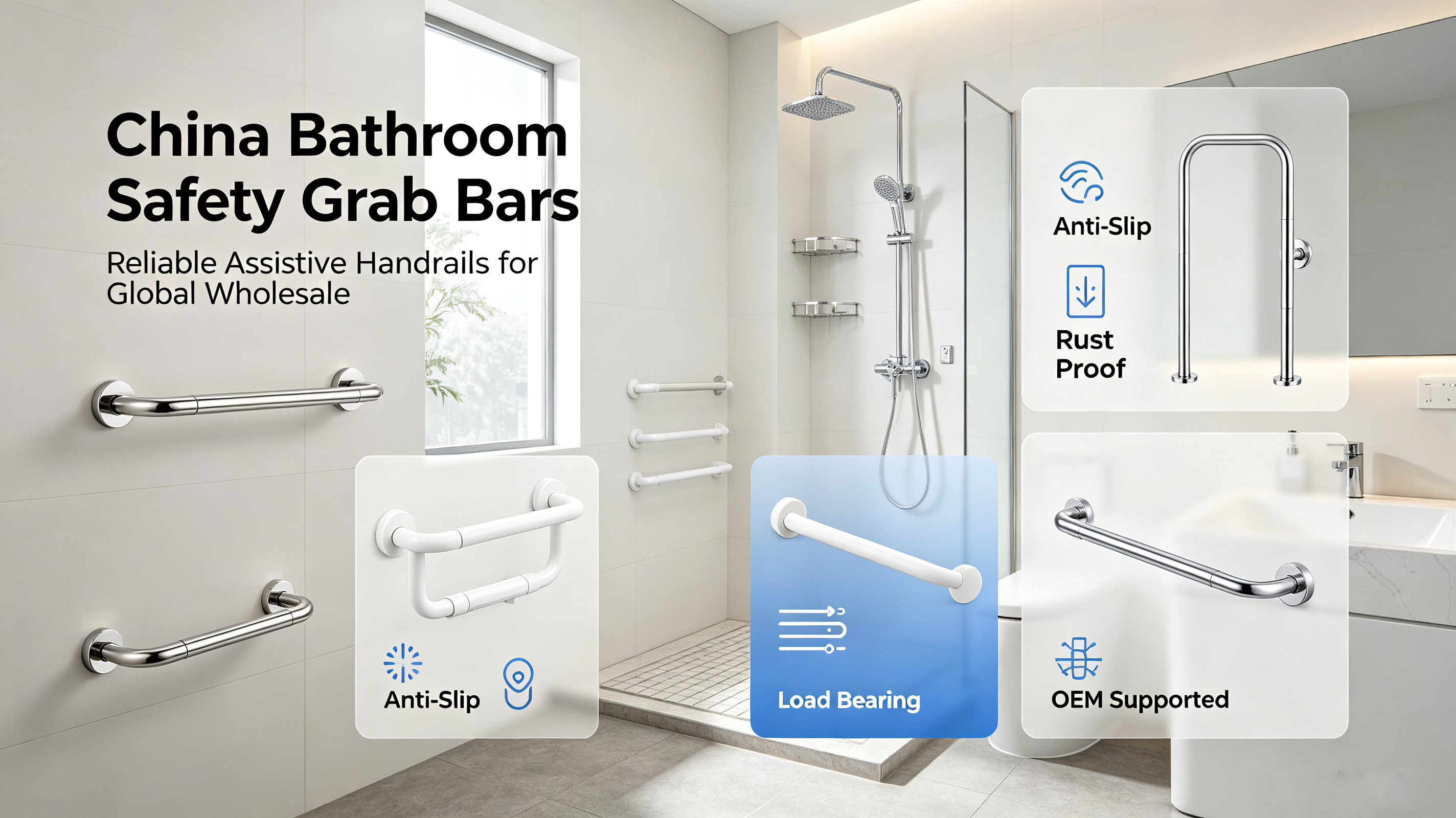 Why Are China Bathroom Safety Grab Bars Becoming Hot Selling Products for Global Distributors in 2026?