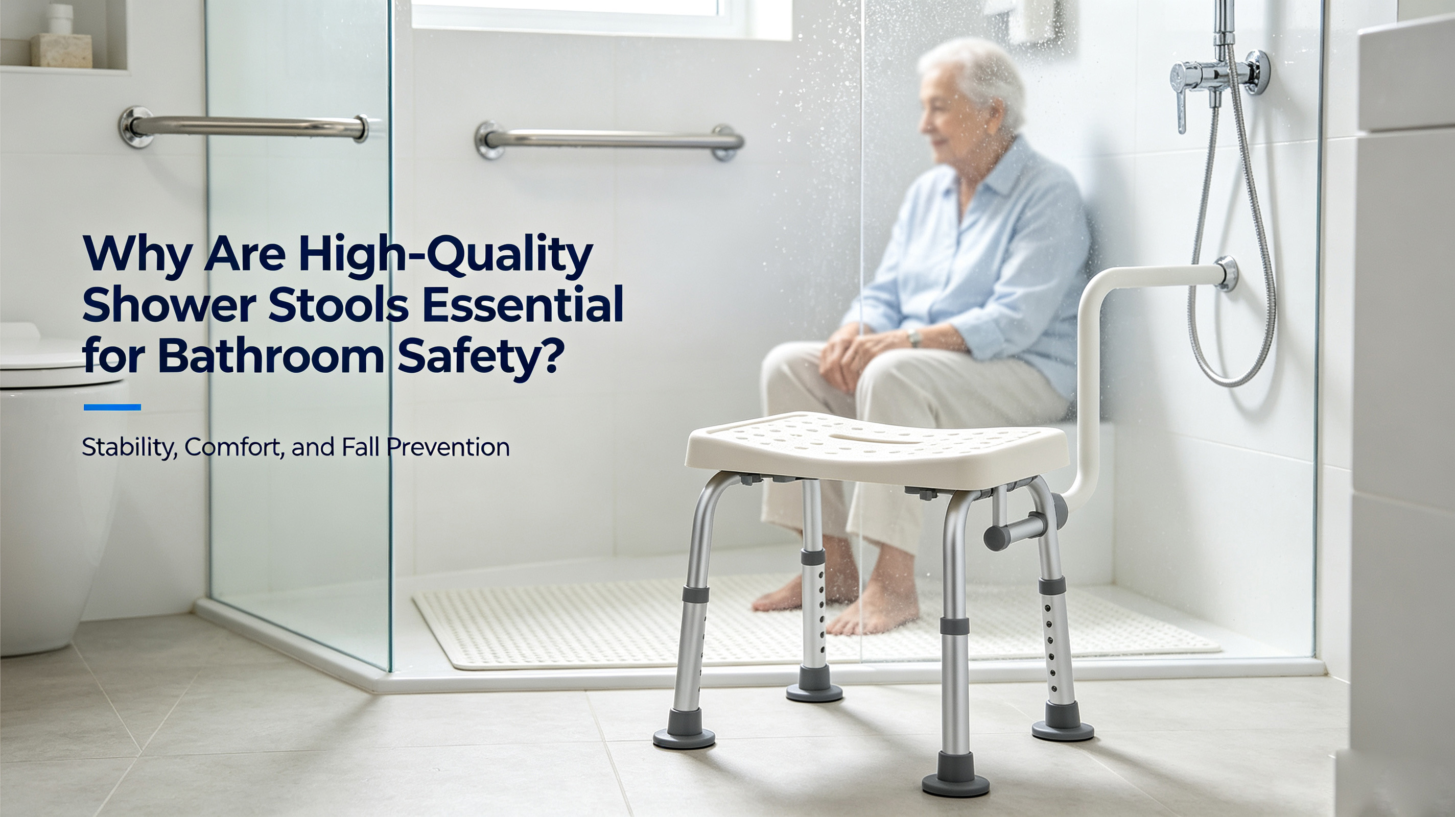 Why Are High-Quality Shower Stools Essential for Bathroom Safety?