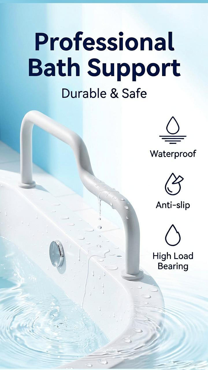 How Our Geo-Customized Grab Bars Fit Seamlessly Into Small North American Rental Bathrooms (No Clunky, Obtrusive Add-Ons Included)