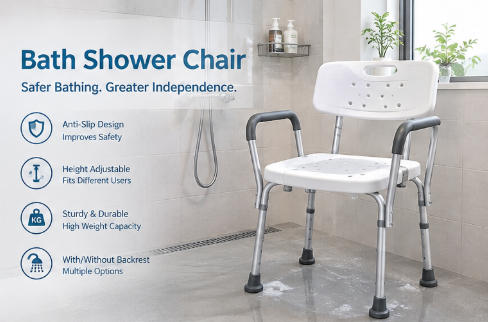 Bath Shower Chair: Advantages, Limitations and How to Choose the Right Model